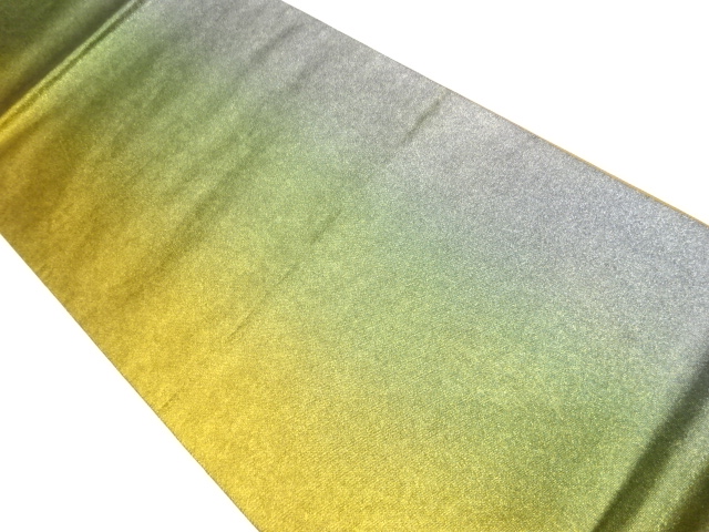JAPANESE FUKURO OBI / SILK FOIL / STRIPE